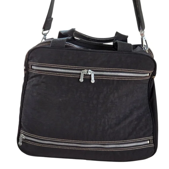 KIPLING Private Transport Messenger Bag Black Unisex - Picture 3 of 16